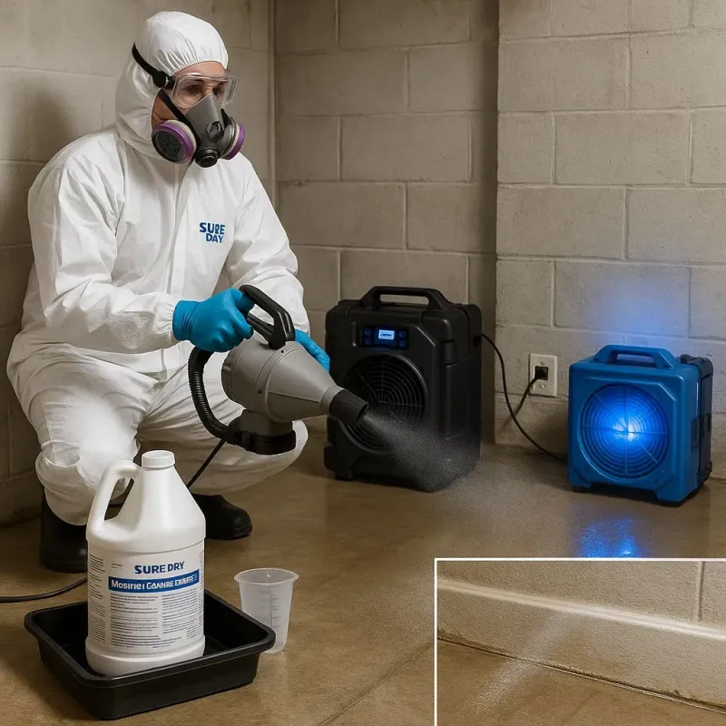 Sanitization and Odor Removal process in Elizabeth, NJ